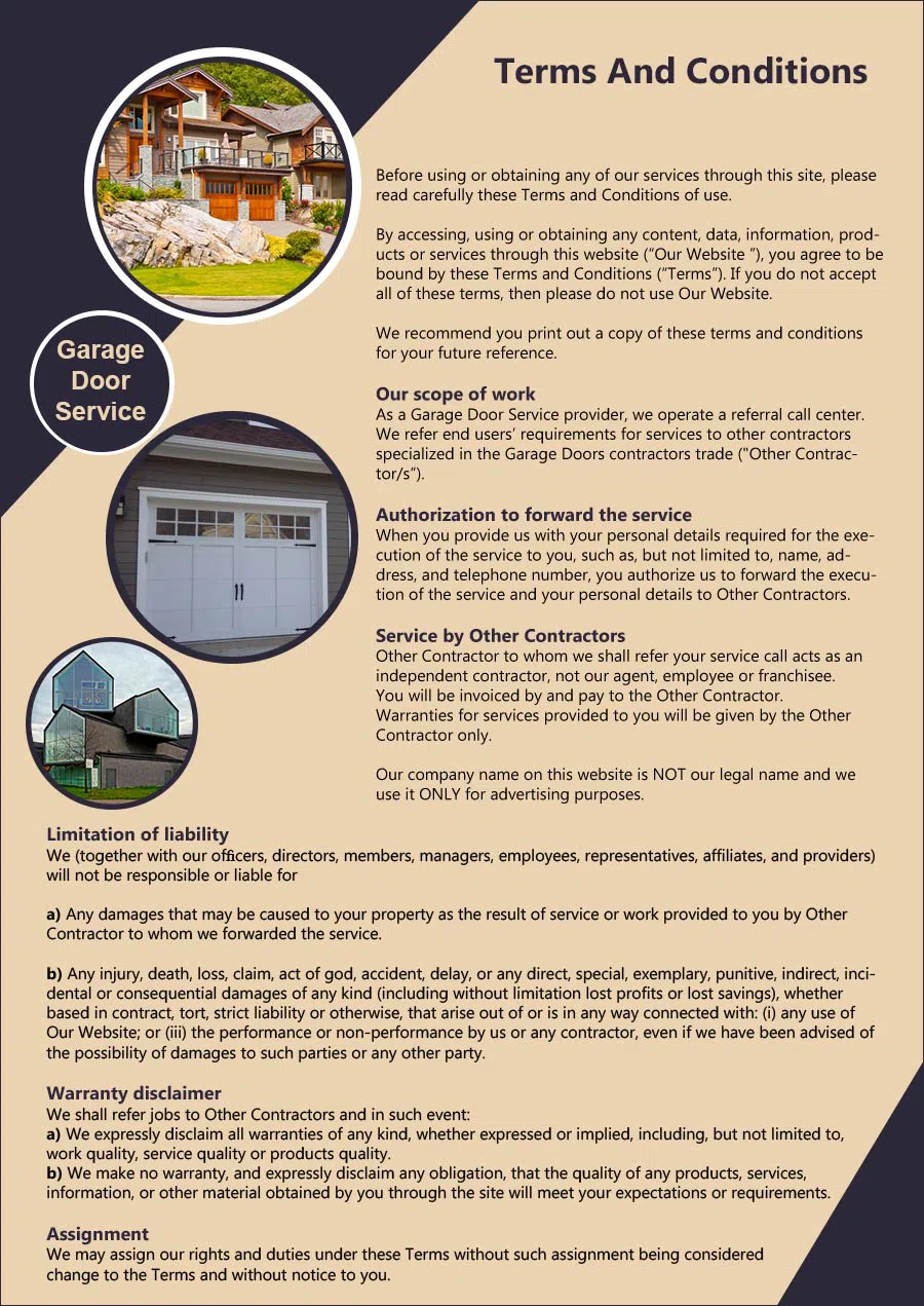 Garage Door Mobile Service Richmond, TX 281-751-1029